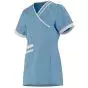 Casacca medica da donna LILEE 8TCC00PC Azzurro cielo/Bianco