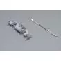 Spatola inox doppio U29361 