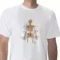 T-shirt anatomiche; Scheletro W41011