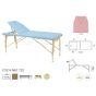 Lettino da massaggio con tensori altezza variabile Ecopostural C3214M61