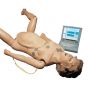 Simulatore interattivo del parto con computer laptop, W45114