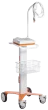 Carrello di trasporto con braccio per Cardioline 200S e 200+ ECG