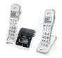 Telefono amplificato digitale cordless con funzione citofono  + una cornetta cordless aggiuntiva AMPLIDECT 595-2 U.L.E Duo Geemarc