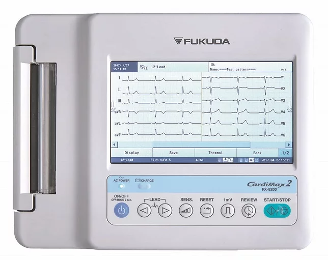 Elettrocardiografo Fukuda Denshi FX-8200 6 canali