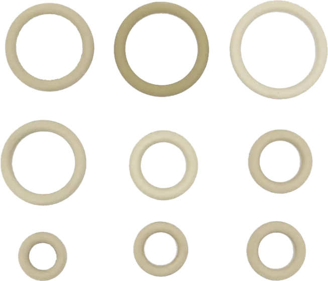 Pessari di gomma autoclavabili per il prolasso uterino 