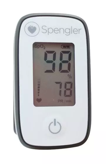 Pulsossimetro Spengler OXYGO grigio