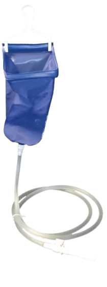 Contenitore flessibile per clisteri Comed con cannula (2 L)