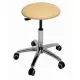 Sgabello con base cromata Ecopostural S4610