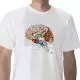 T-shirt anatomiche; Cervello W41039