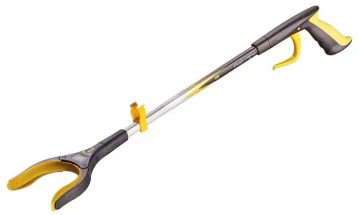 Pinza di presa con testa girevole