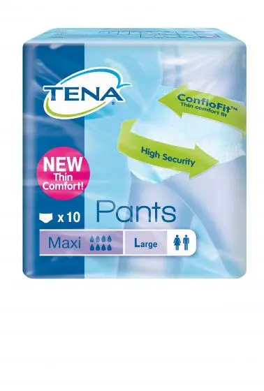 Tena Pants Maxi Large pack di 10