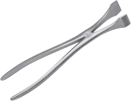 Stendi gesso in acciaio inox Hening Devaset - 28 x 5 cm