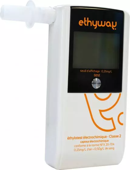 Etilometro elettronico Ethyway classe 2 