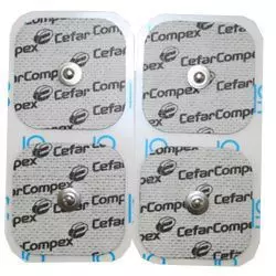 Elettrodi Cefar Compex Dura-Stick Plus a clip