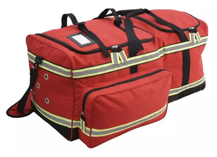 Borsa da trasporto di materiale d'emergenza Attack Elite Bags, rossa 