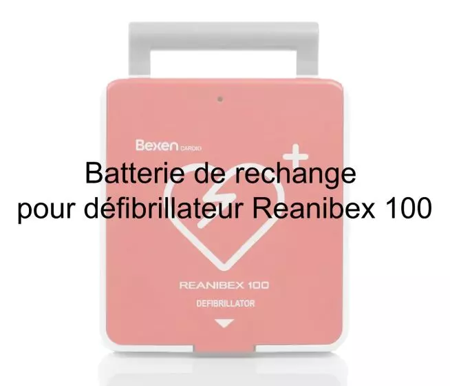 Batteria di ricambio per il defibrillatore Reanibex 100