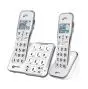 Telefono amplificato digitale cordless con memorie photo versione DUO Geemarc AMPLIDECT595-2 PHOTO