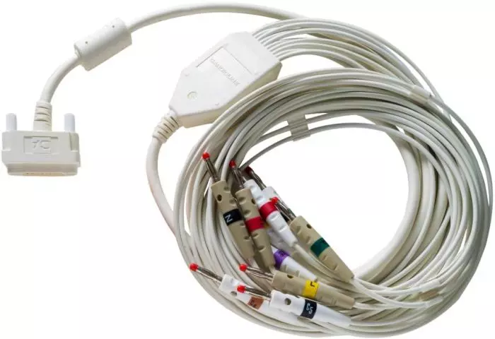 Cavo paziente con connettore a banana per Cardioline ECG