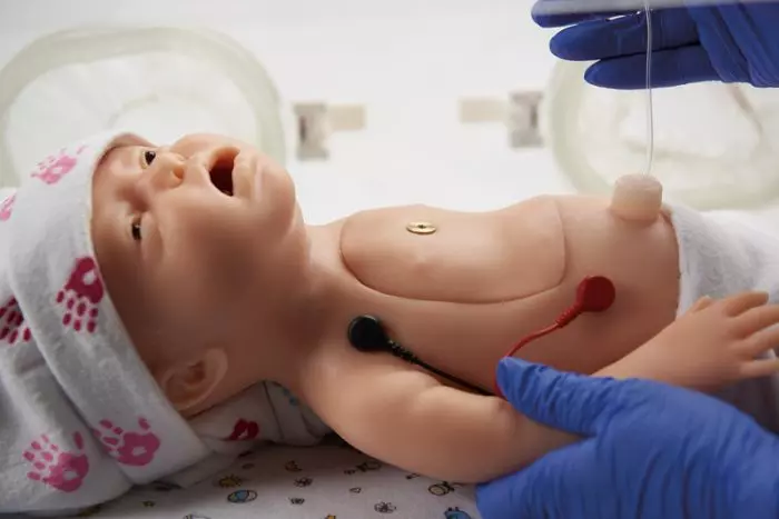 Simulatore neonatale per rianimazione ECG Baby CHARLIE