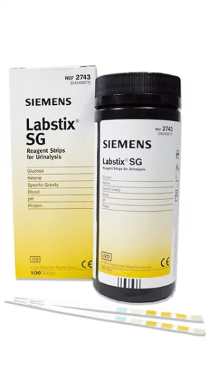 100 strisce per le urine Labstix Siemens