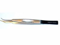 Pinza a Mono-filamento di Troutman, curva, 10 cm - Holtex