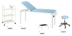 Set di mobili Pack01 Ecopostural con lettino da massaggio fisso C4520