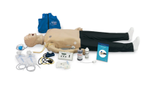 Modello per rianimazione con simulatore ECG interattivo W44134