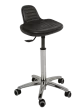 Sgabello medico Ecopostural S5608 con base in alluminio e sedile alto