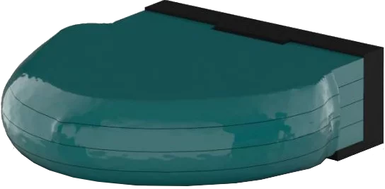 Fantasma mammario Erler Zimmer per mammografia e tomosintesi