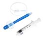 Cannula rettale per adulti a contrasto singolo da 16 mm - con siringa e palloncino (confezione da 10)