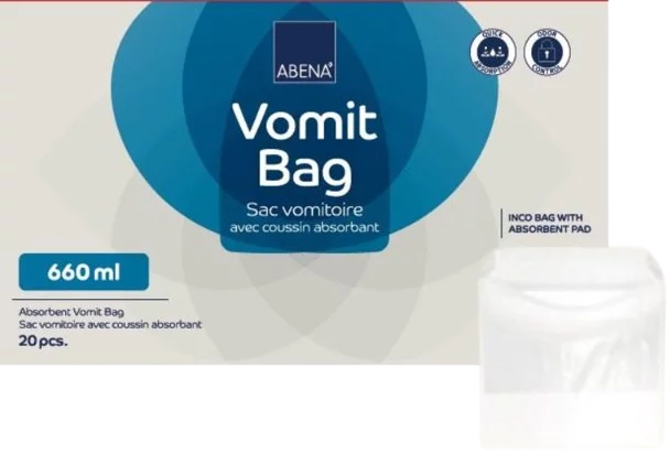 Sacchetto per il vomito Incobag (scatola da 400)