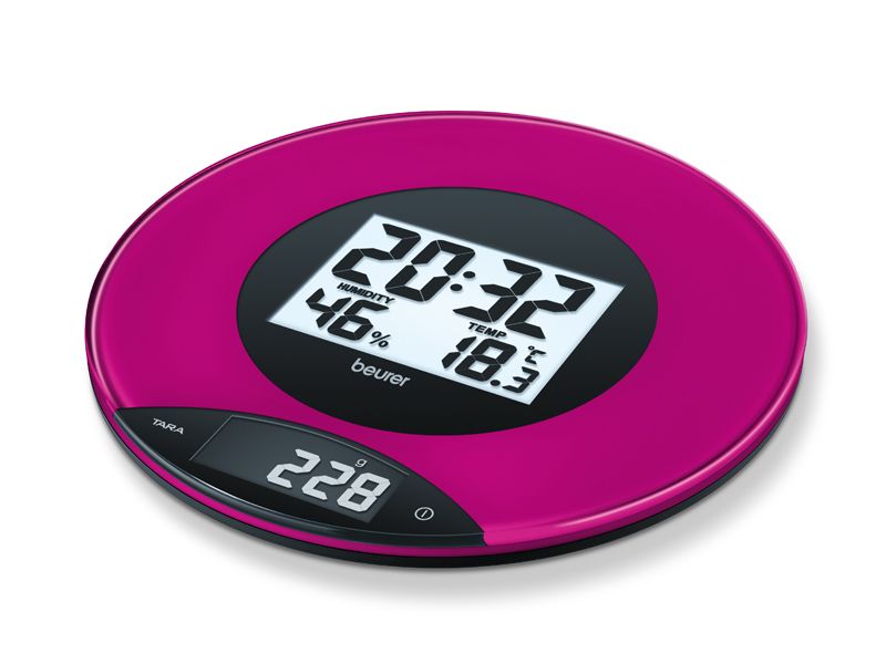 bilancia da cucina rossa