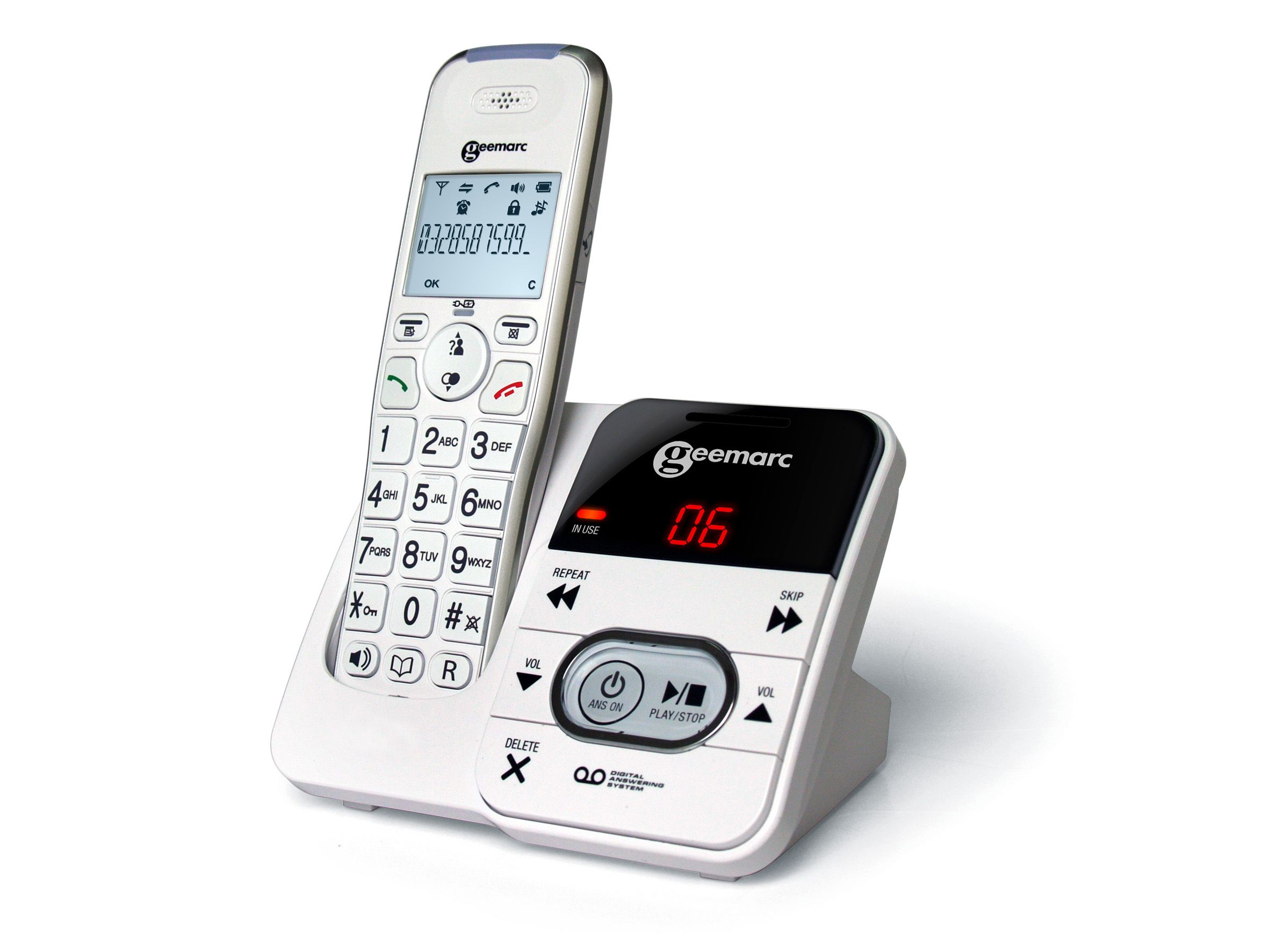 Telefono Cordless Logicom Vega 155T - Segreteria, DECT/GAP, Fino A 300m Di Portata, Colore Melanzana - Foto 11