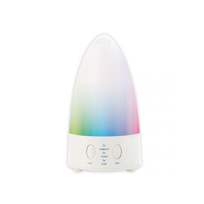 Diffusore di Oli Essenziali | Luce Ambientale 7 Colori con Alimentazione USB - Diffusore Umidificatore Per Profumazione Domestica - Per Centro Spa Dormitorio Bagno Scrivania Hotel Sala