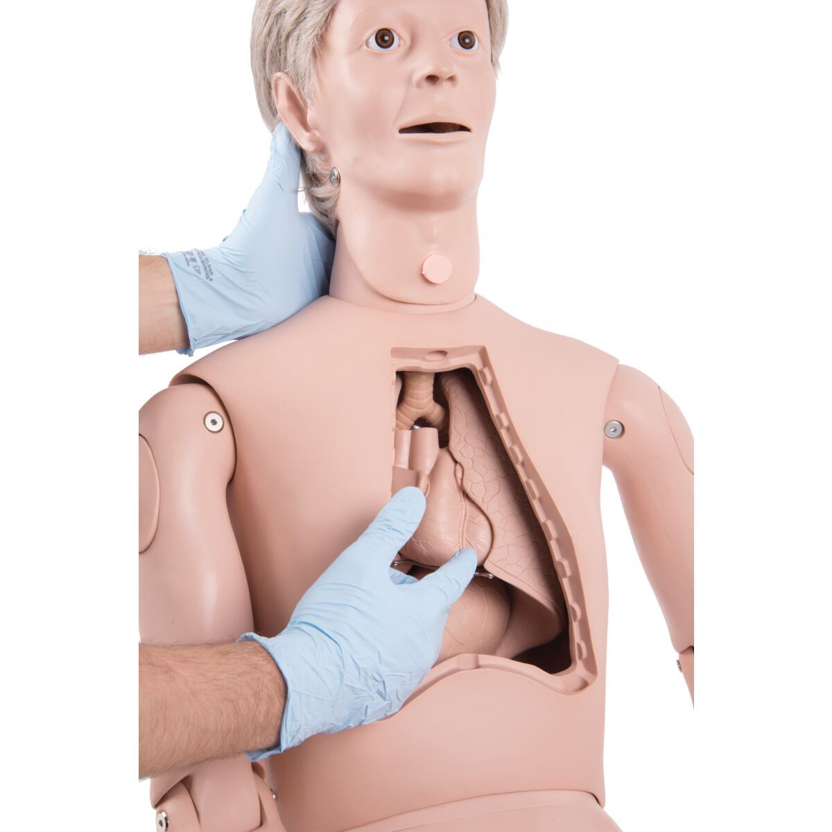 Manichino Didattico Infermieristico A Grandezza Naturale – Modello Per Formazione Medica Con Funzioni Complete Di Cura Del Paziente - 3