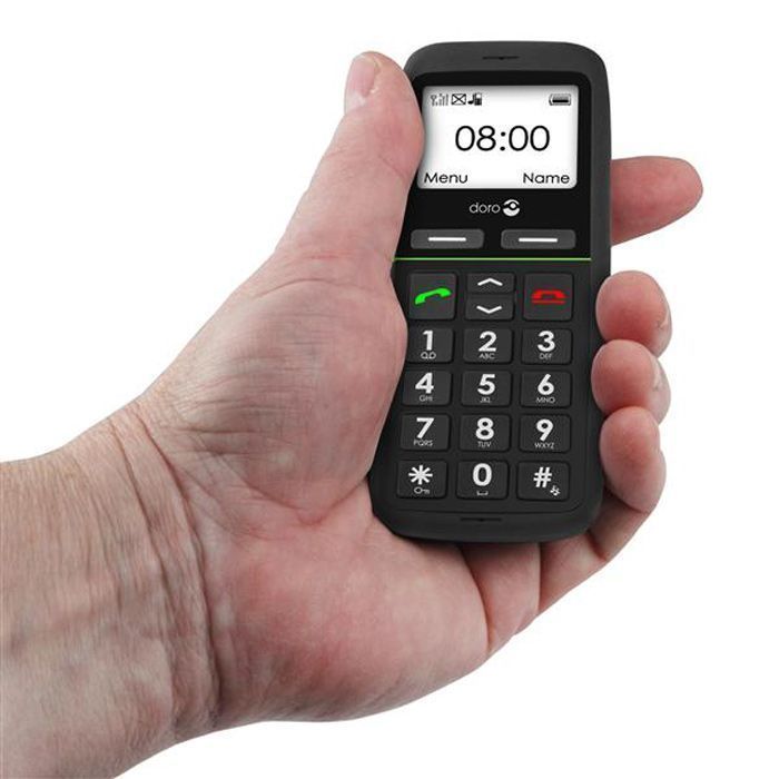 Doro PhoneEasy 520X Black Mobile Phone With Emergency Button (EE - Foto 8