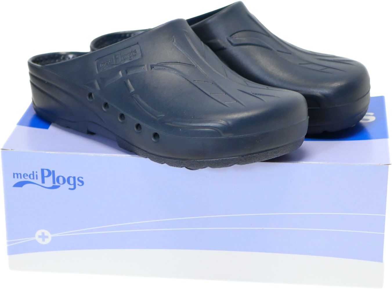 Zoccoli sanitari Mediplog blu marino non perforati a 47 75