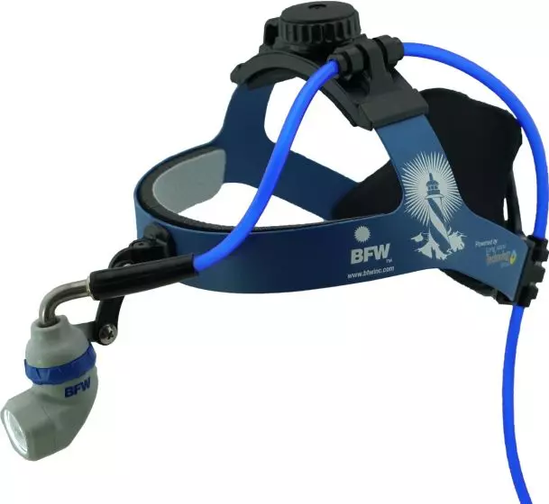 Lampada frontale in fibra ottica ATON BFW