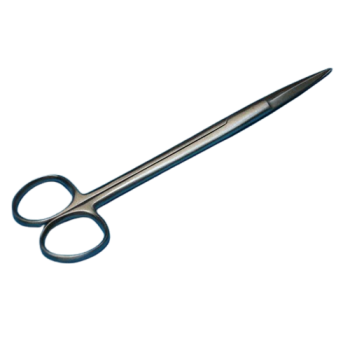 Forbici per cartilagine di Mc Indoe, 18 cm, diritti - Holtex 