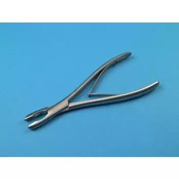 Pinza-sgorbia, semplice articolazione, diritta, 20 cm, morsi 8 mm - Holtex