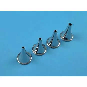 Speculum Hartmann, per otorino, set di 4 pezzi: 3 - 3,5 -4 e 5 - Holtex