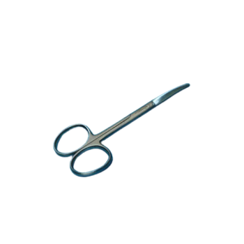 Forbici ad enucleazione, molto curvo, schiume, adulto, 12,5 cm - Holtex