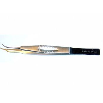 Pinza a Mono-filamento di Troutman, curva, 10 cm - Holtex