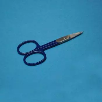 Forbici per unghie di neonati, 9 cm, blu, diritti - Holtex