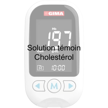 Soluzione di controllo per il misuratore multiparametrico GimaCare - Colesterolo