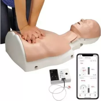 3B Scientific Basic Billy + manichino di rianimazione collegato