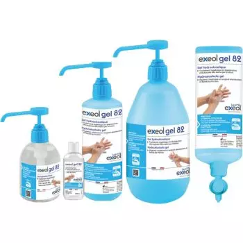 Gel idroalcolico Sodel Exeol Gel 82