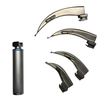 Set per laringoscopia a LED Devaset Mac Intosh