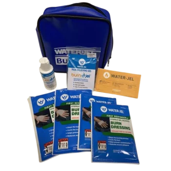 Kit di compresse per ustioni con acqua Jel - ASSU completo