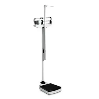 Bilancia meccanica a colonna Seca 711s con contrappeso scorrevole e misuratore di altezza - Classe III